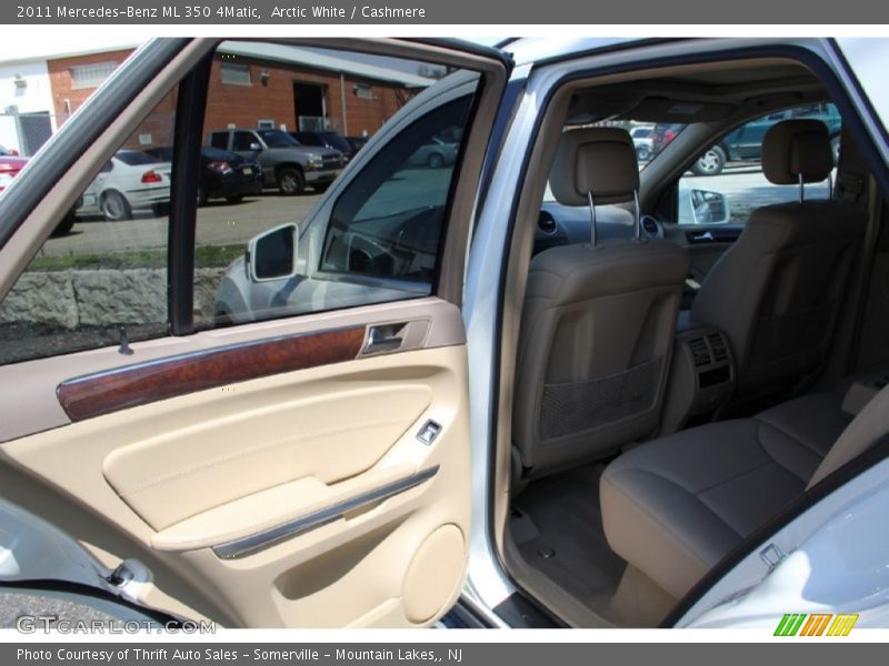 Arctic White / Cashmere 2011 Mercedes-Benz ML 350 4Matic