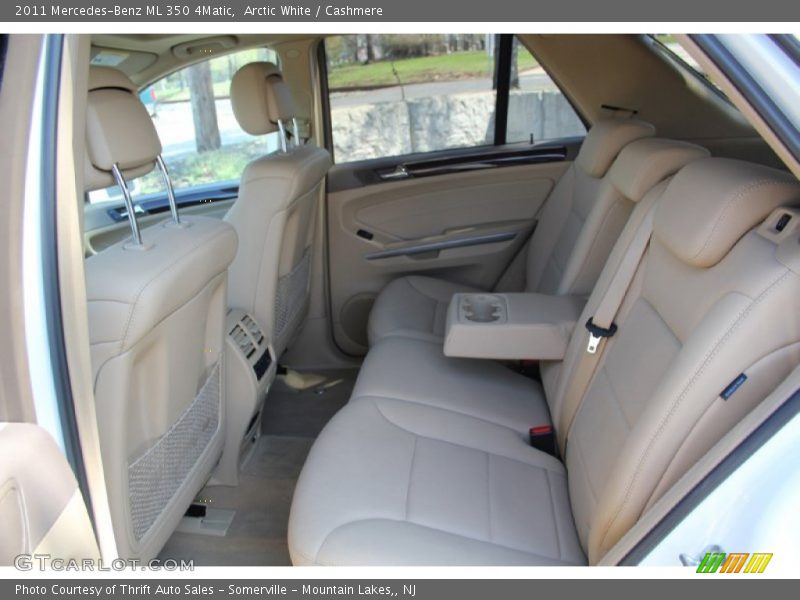 Arctic White / Cashmere 2011 Mercedes-Benz ML 350 4Matic