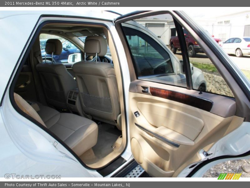 Arctic White / Cashmere 2011 Mercedes-Benz ML 350 4Matic