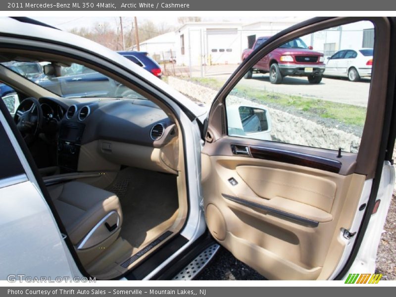 Arctic White / Cashmere 2011 Mercedes-Benz ML 350 4Matic