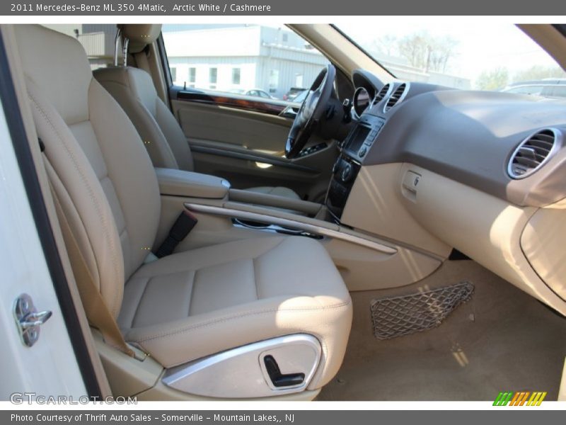 Arctic White / Cashmere 2011 Mercedes-Benz ML 350 4Matic