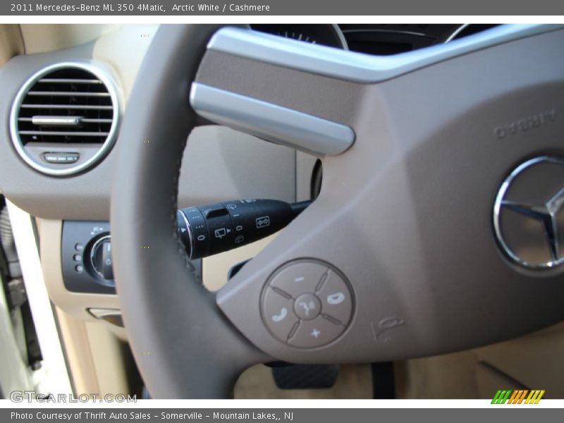 Arctic White / Cashmere 2011 Mercedes-Benz ML 350 4Matic