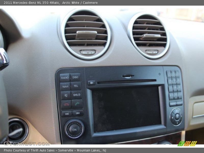 Arctic White / Cashmere 2011 Mercedes-Benz ML 350 4Matic