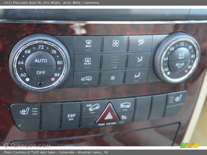 Arctic White / Cashmere 2011 Mercedes-Benz ML 350 4Matic