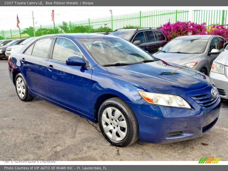 Front 3/4 View of 2007 Camry LE