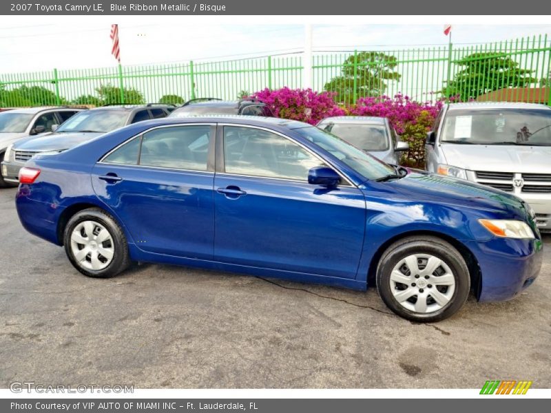  2007 Camry LE Blue Ribbon Metallic