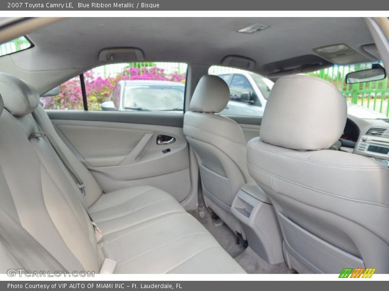 Blue Ribbon Metallic / Bisque 2007 Toyota Camry LE