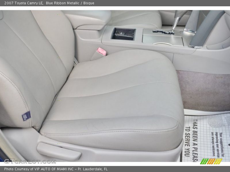 Blue Ribbon Metallic / Bisque 2007 Toyota Camry LE