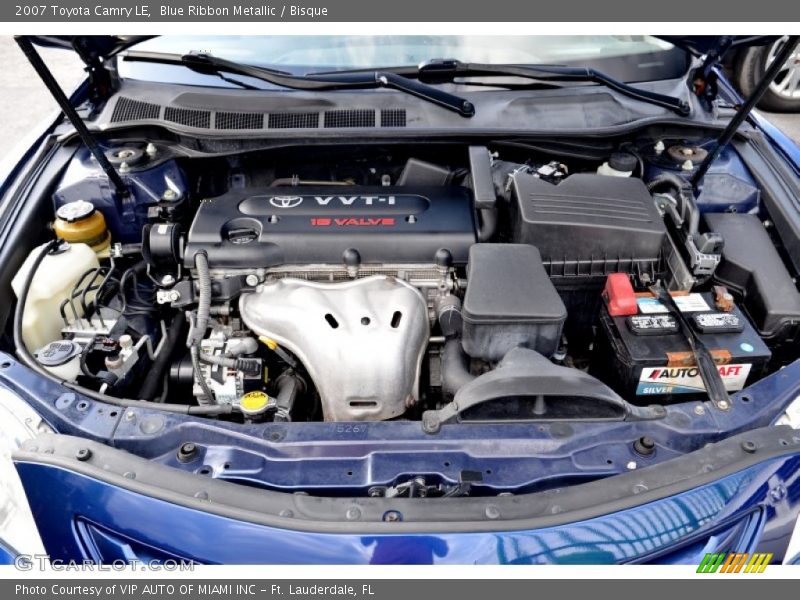  2007 Camry LE Engine - 2.4L DOHC 16V VVT-i 4 Cylinder