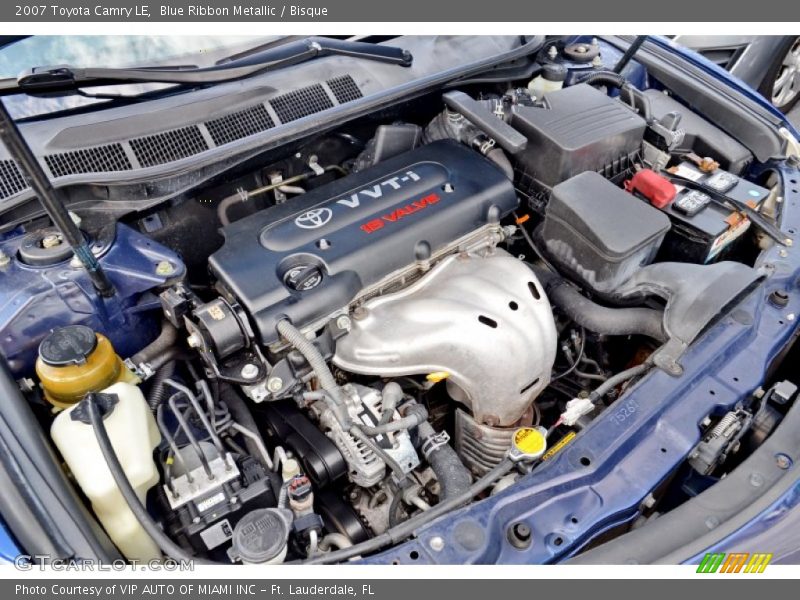  2007 Camry LE Engine - 2.4L DOHC 16V VVT-i 4 Cylinder