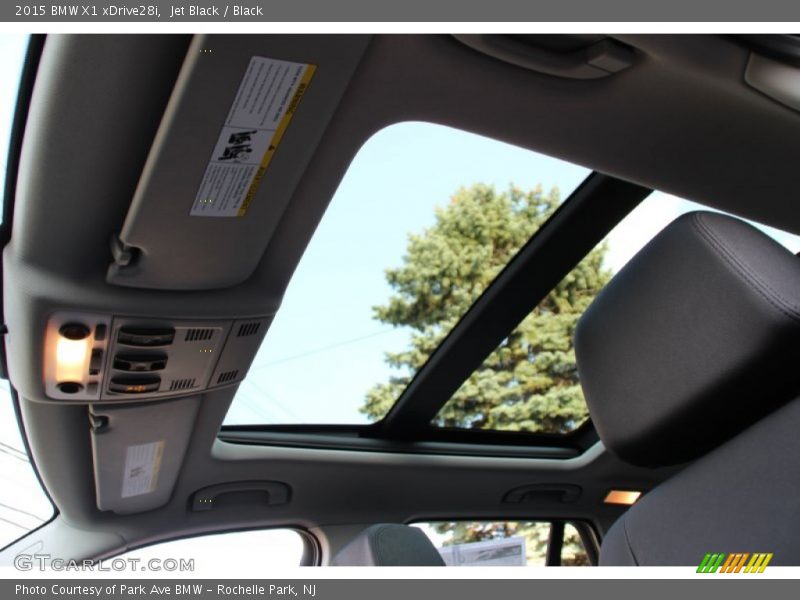 Jet Black / Black 2015 BMW X1 xDrive28i