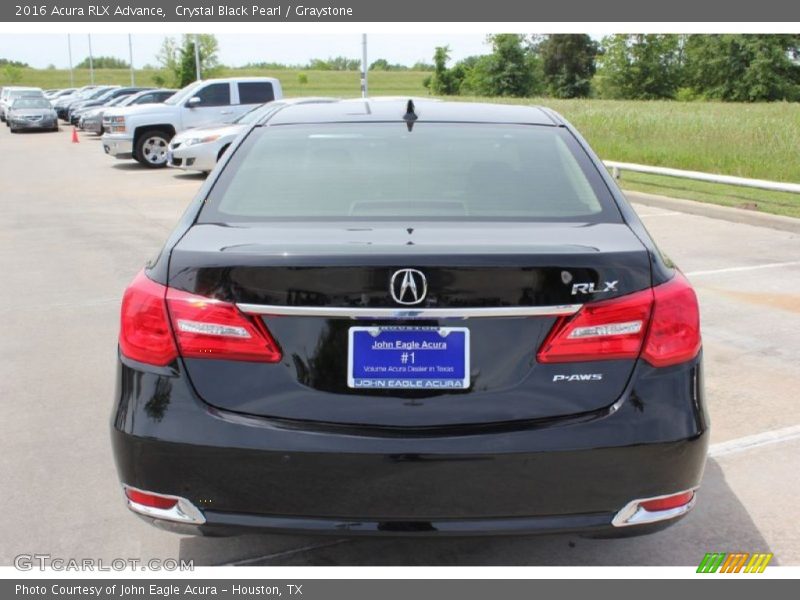 Crystal Black Pearl / Graystone 2016 Acura RLX Advance