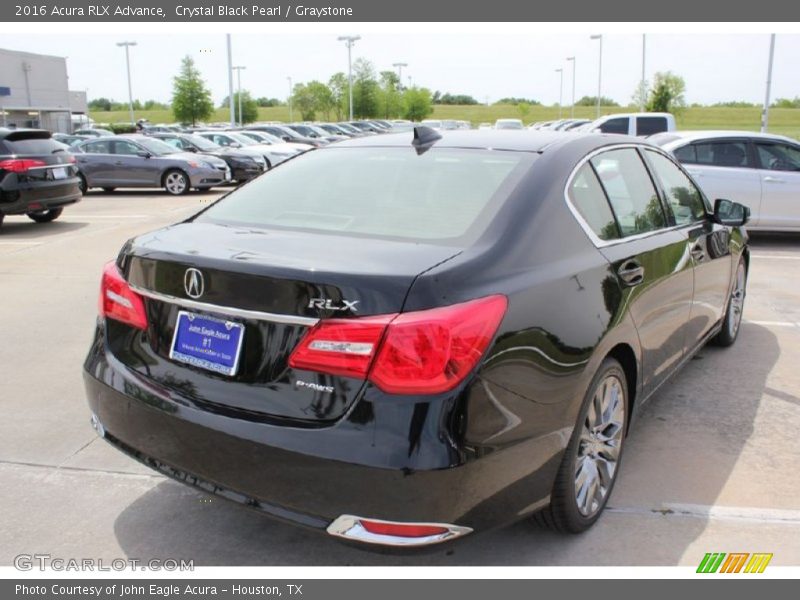 Crystal Black Pearl / Graystone 2016 Acura RLX Advance