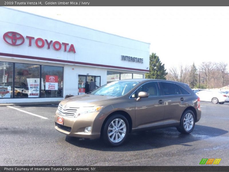 Golden Umber Mica / Ivory 2009 Toyota Venza I4