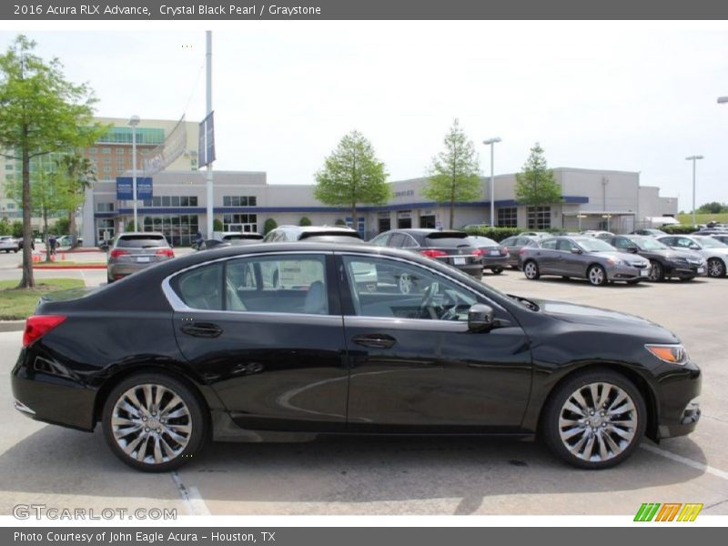 Crystal Black Pearl / Graystone 2016 Acura RLX Advance
