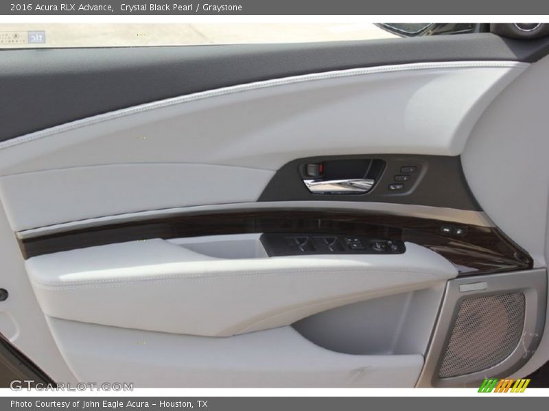 Crystal Black Pearl / Graystone 2016 Acura RLX Advance