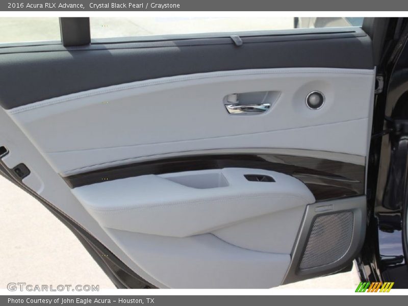 Crystal Black Pearl / Graystone 2016 Acura RLX Advance