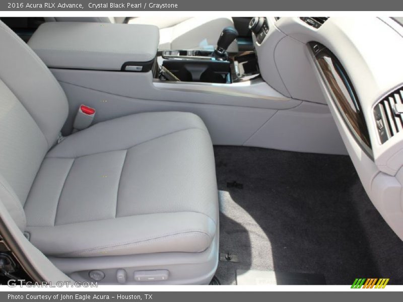 Crystal Black Pearl / Graystone 2016 Acura RLX Advance