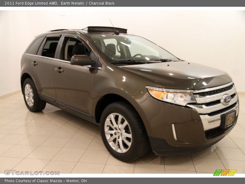 Earth Metallic / Charcoal Black 2011 Ford Edge Limited AWD