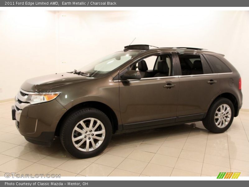 Earth Metallic / Charcoal Black 2011 Ford Edge Limited AWD