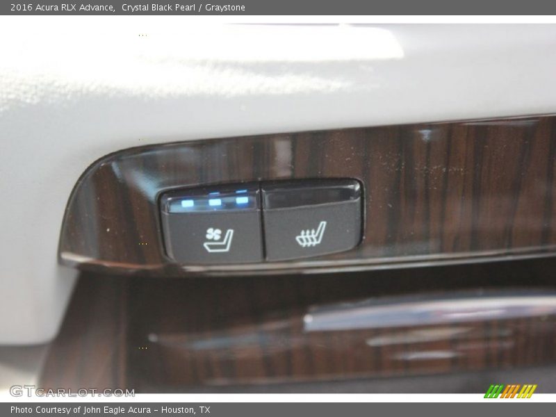 Crystal Black Pearl / Graystone 2016 Acura RLX Advance