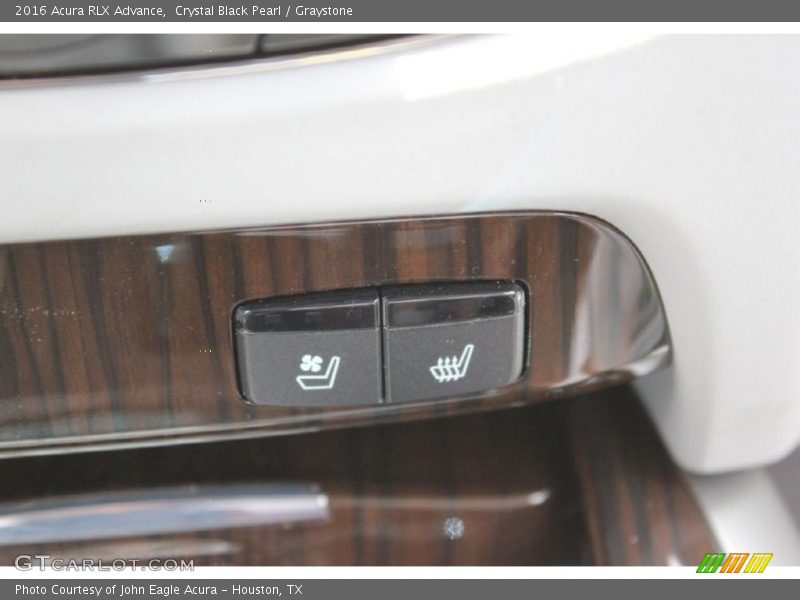 Crystal Black Pearl / Graystone 2016 Acura RLX Advance