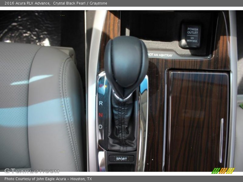 Crystal Black Pearl / Graystone 2016 Acura RLX Advance