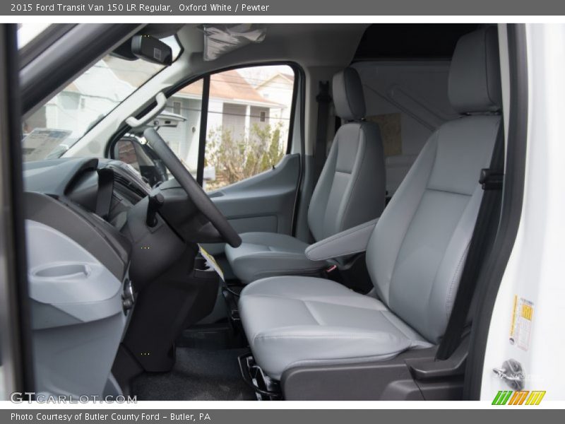 Oxford White / Pewter 2015 Ford Transit Van 150 LR Regular