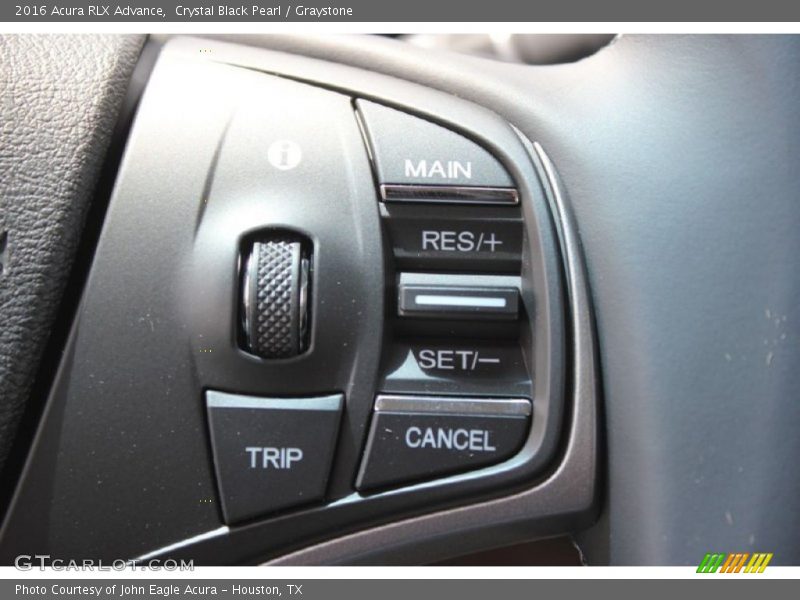 Crystal Black Pearl / Graystone 2016 Acura RLX Advance