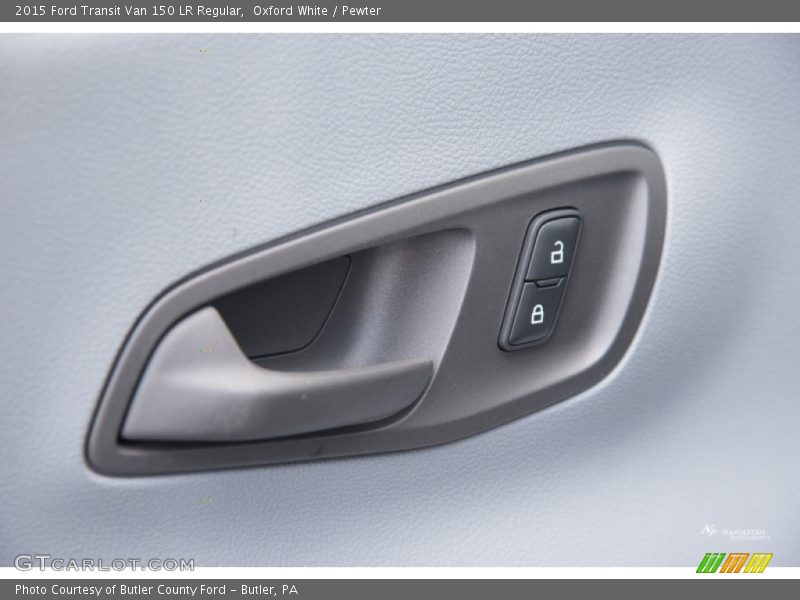 Oxford White / Pewter 2015 Ford Transit Van 150 LR Regular