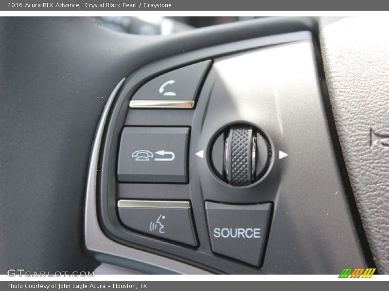 Crystal Black Pearl / Graystone 2016 Acura RLX Advance