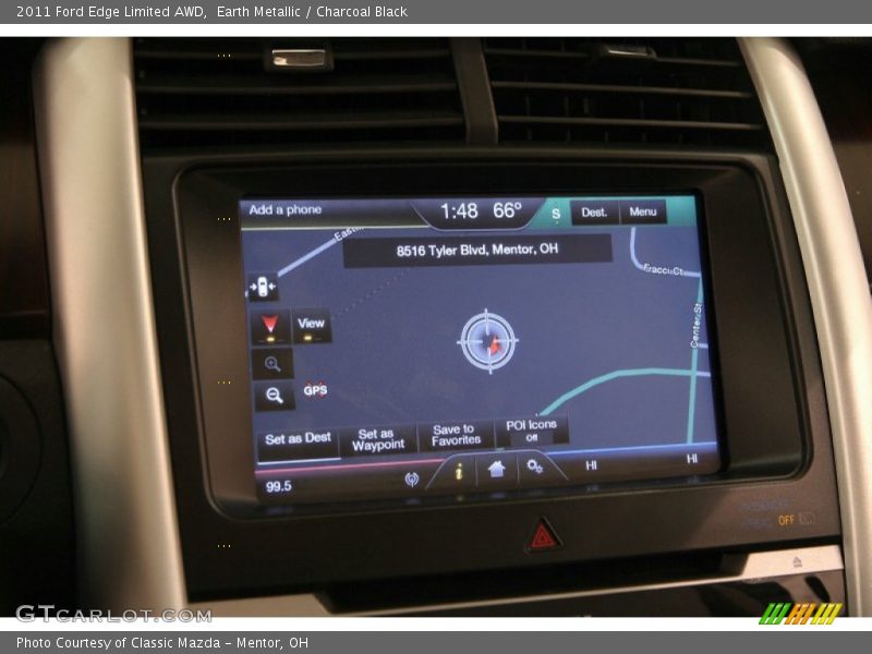 Earth Metallic / Charcoal Black 2011 Ford Edge Limited AWD