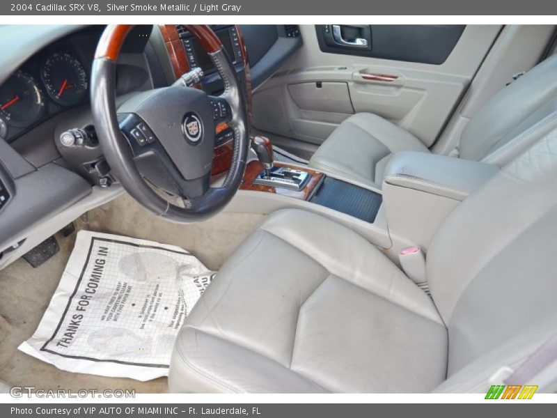 Silver Smoke Metallic / Light Gray 2004 Cadillac SRX V8