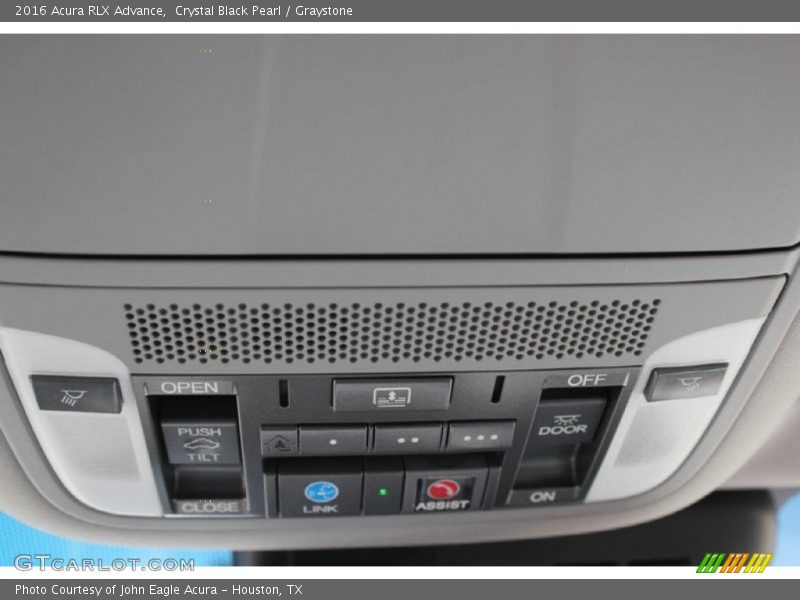 Crystal Black Pearl / Graystone 2016 Acura RLX Advance