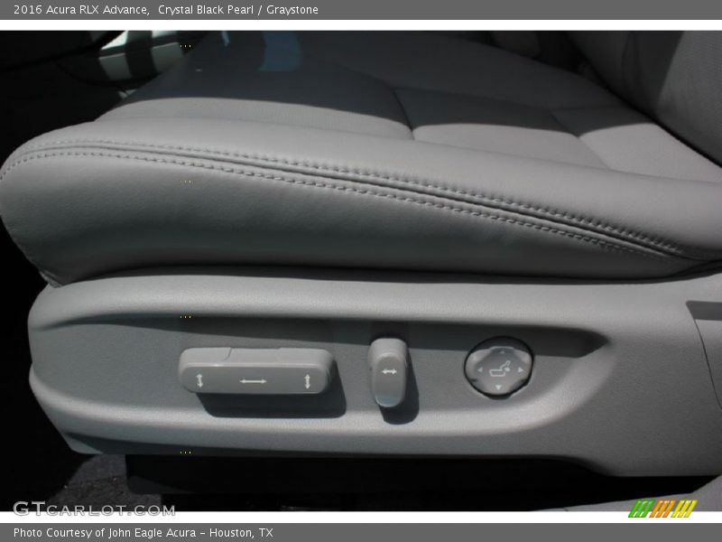Crystal Black Pearl / Graystone 2016 Acura RLX Advance