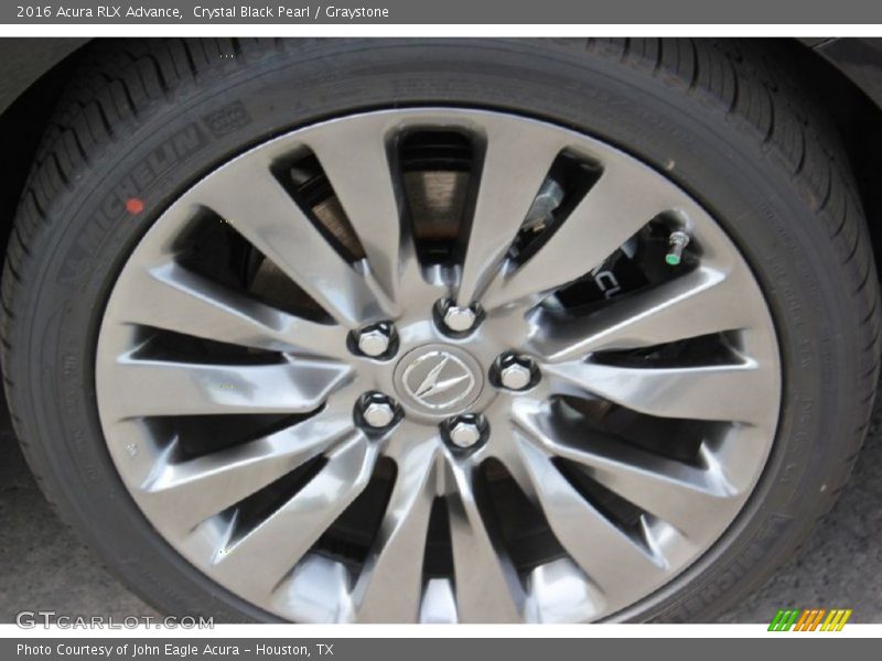 Crystal Black Pearl / Graystone 2016 Acura RLX Advance