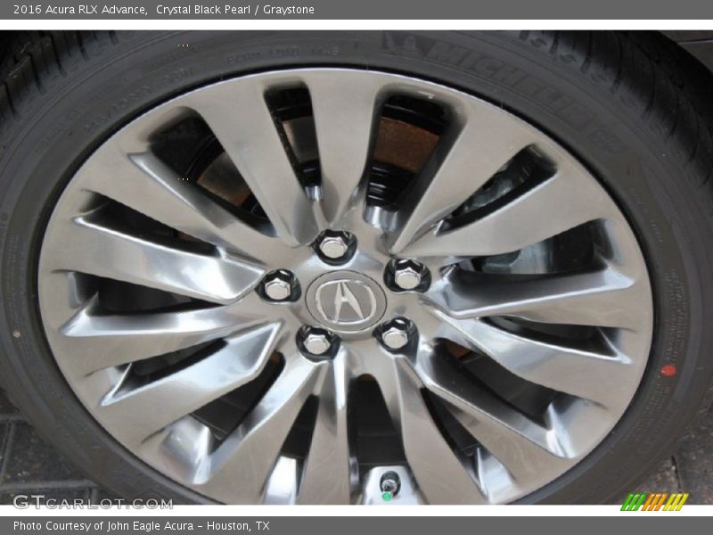 Crystal Black Pearl / Graystone 2016 Acura RLX Advance
