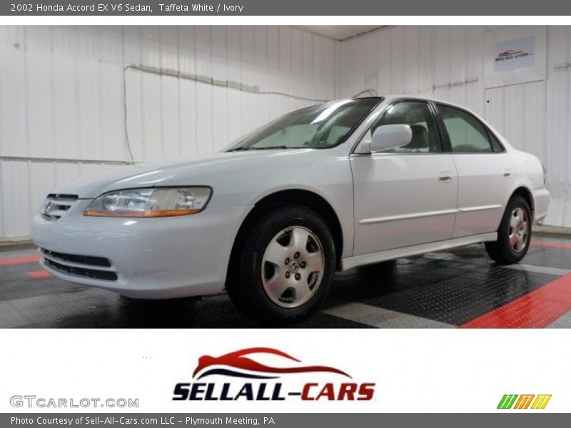 Taffeta White / Ivory 2002 Honda Accord EX V6 Sedan