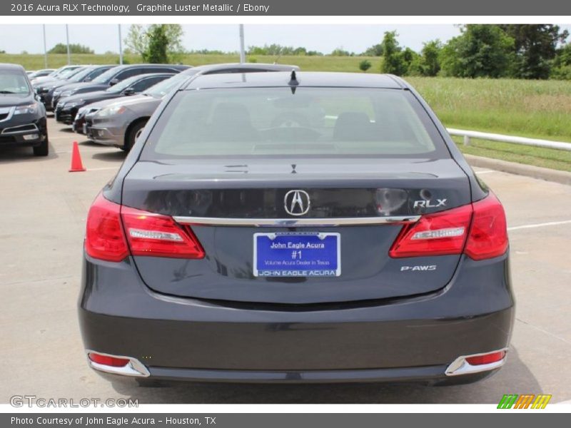 Graphite Luster Metallic / Ebony 2016 Acura RLX Technology