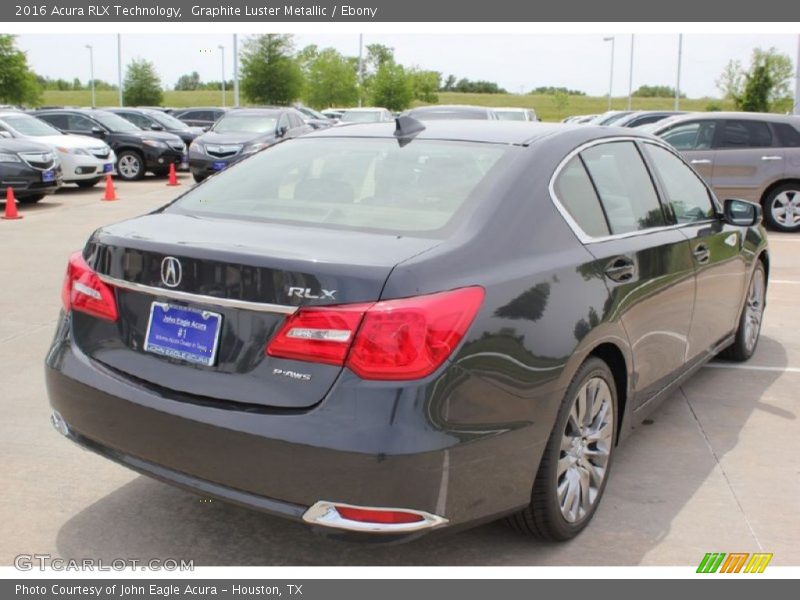 Graphite Luster Metallic / Ebony 2016 Acura RLX Technology