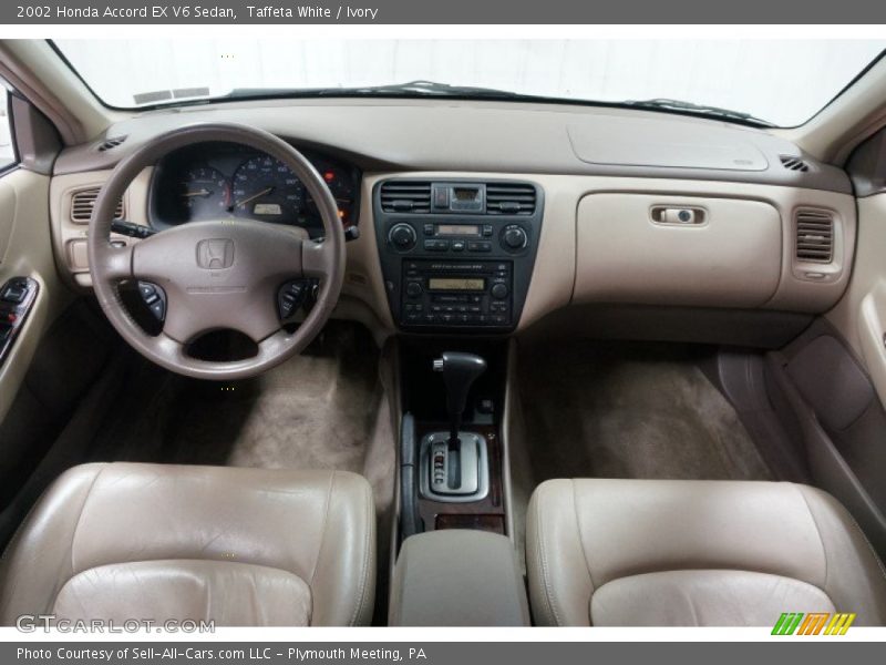  2002 Accord EX V6 Sedan Ivory Interior