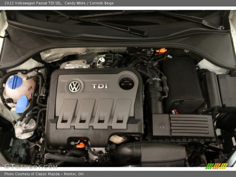 Candy White / Cornsilk Beige 2013 Volkswagen Passat TDI SEL