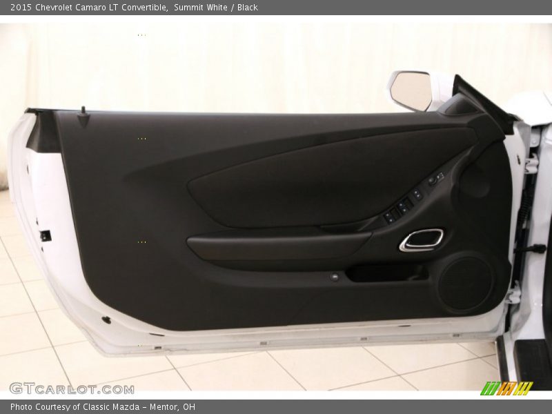 Door Panel of 2015 Camaro LT Convertible