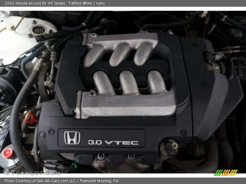  2002 Accord EX V6 Sedan Engine - 3.0 Liter SOHC 24-Valve VTEC V6