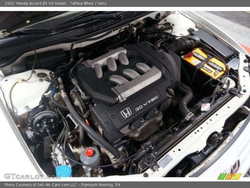  2002 Accord EX V6 Sedan Engine - 3.0 Liter SOHC 24-Valve VTEC V6