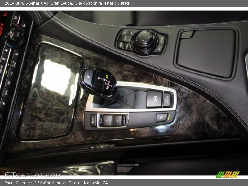 Black Sapphire Metallic / Black 2014 BMW 6 Series 640i Gran Coupe
