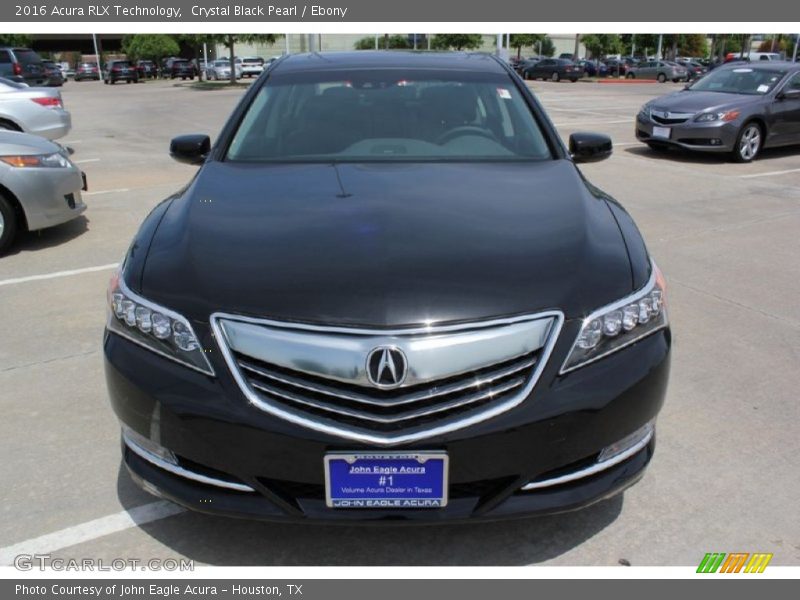 Crystal Black Pearl / Ebony 2016 Acura RLX Technology