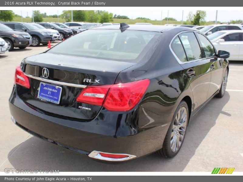 Crystal Black Pearl / Ebony 2016 Acura RLX Technology