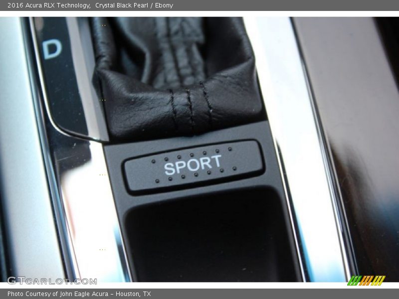 Crystal Black Pearl / Ebony 2016 Acura RLX Technology