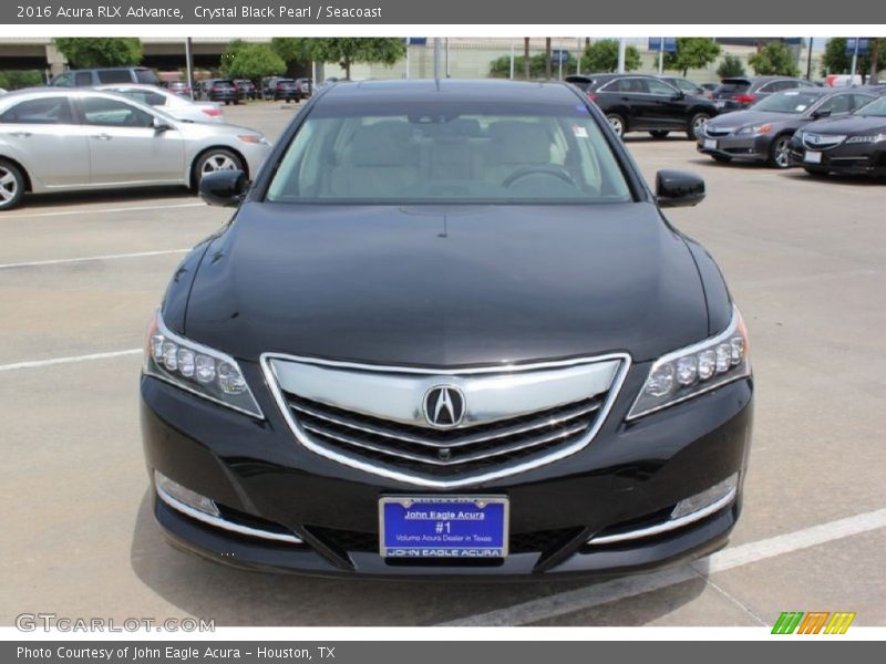 Crystal Black Pearl / Seacoast 2016 Acura RLX Advance